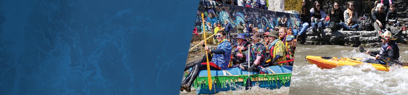 Float your Fanny participants on crazy craft and kayak